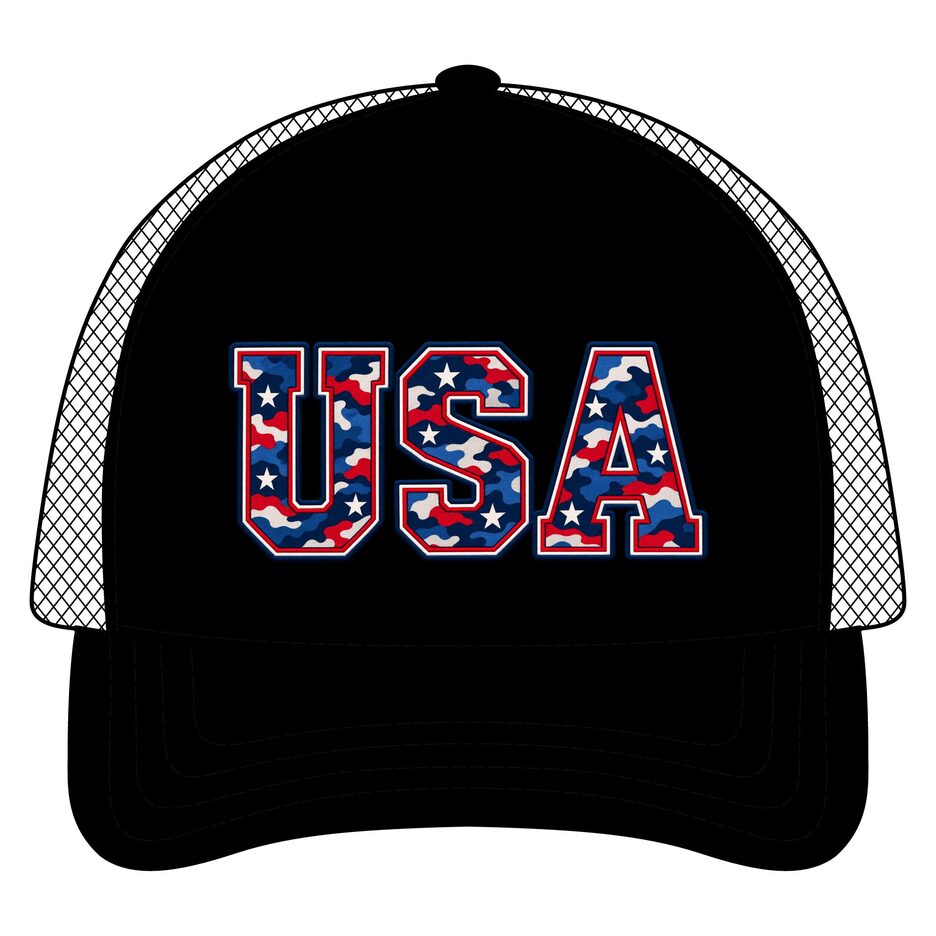 USA Stars & Stripes Trucker Hat